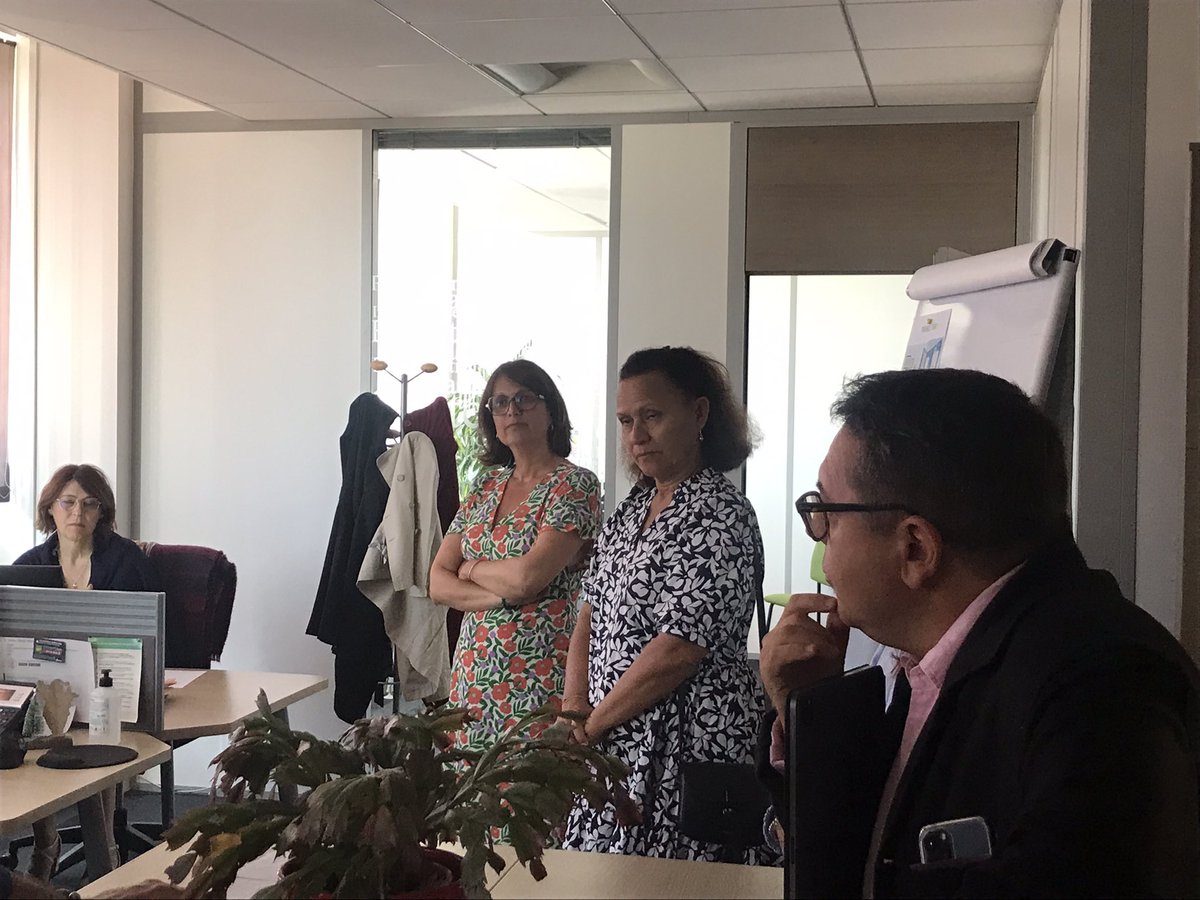 Aujourd’hui, Madame La Ministre del’Education de #Polynésie nous a fait l’honneur de venir dans les locaux de <a href="/MGEN_SEM/">MGEN Internationale</a> au Mans pour un temps de travail. <a href="/EducationTahiti/">DGEE Polynésie</a> @groupe_mgen