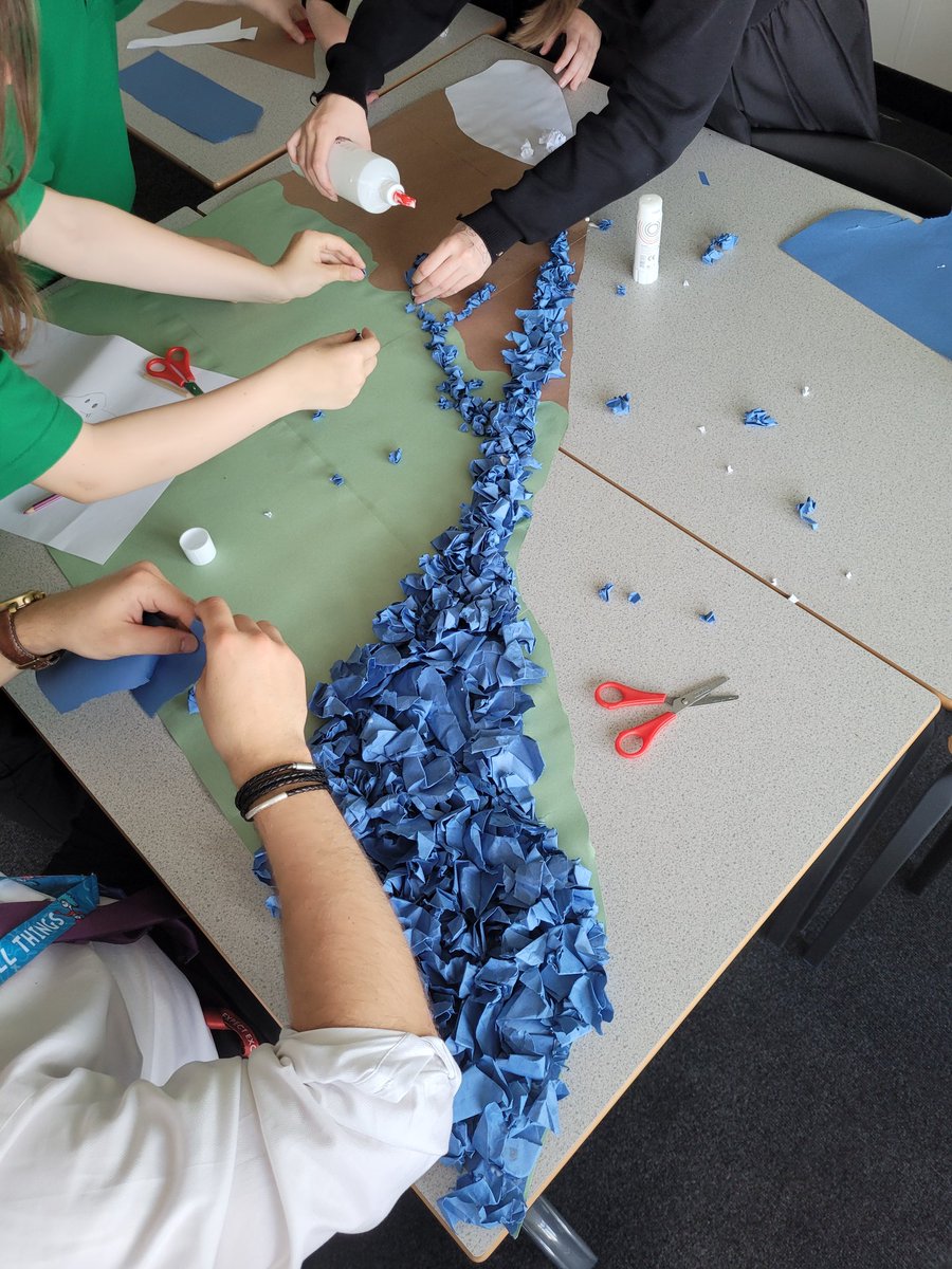 Humanities club are currently making a river system. We can't wait to see the finished product.