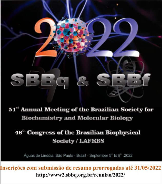 SBBq10's tweet photo. Abstract submissions for the 51st SBBq Annual Meeting and 46th SBBf Congress have been extended to May 31st, 22. Read more at
https://t.co/OCFDmuZJpZ https://t.co/YJcqrvmZ1t