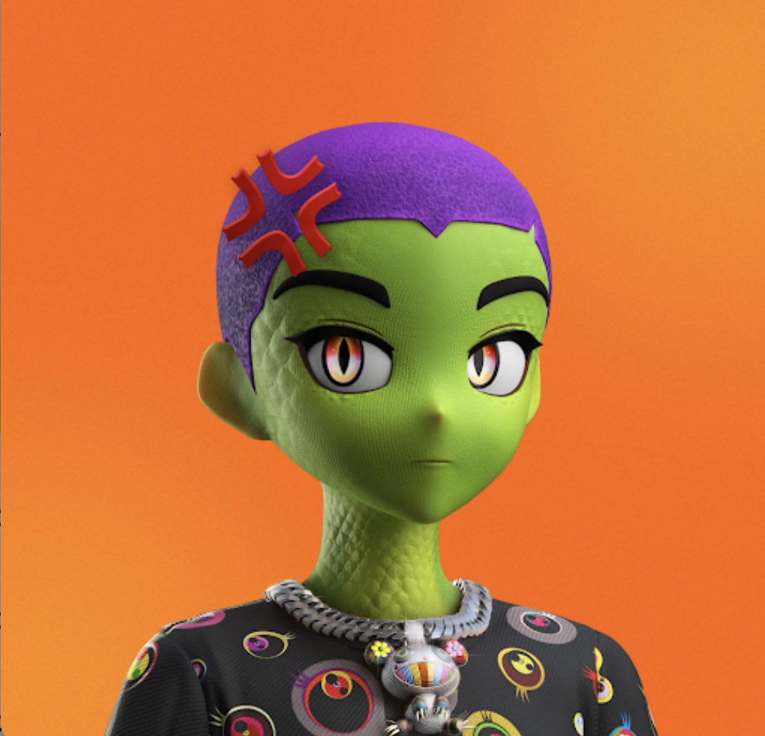 cappOrcrypto's tweet photo. @SkimozaX @RTFKT @takashipom Gang 🦎 🧬🔥 https://t.co/eAv1nEsW0T