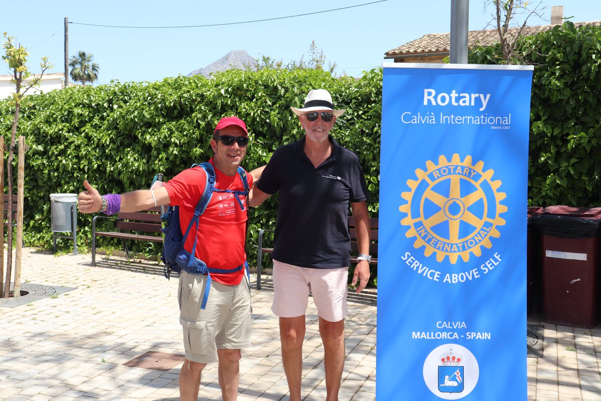 RotaryCalvia's tweet photo. An impression of the Rotary Calvia charity walk on Sunday 15 May 2022. https://t.co/RBfAZOqkxv