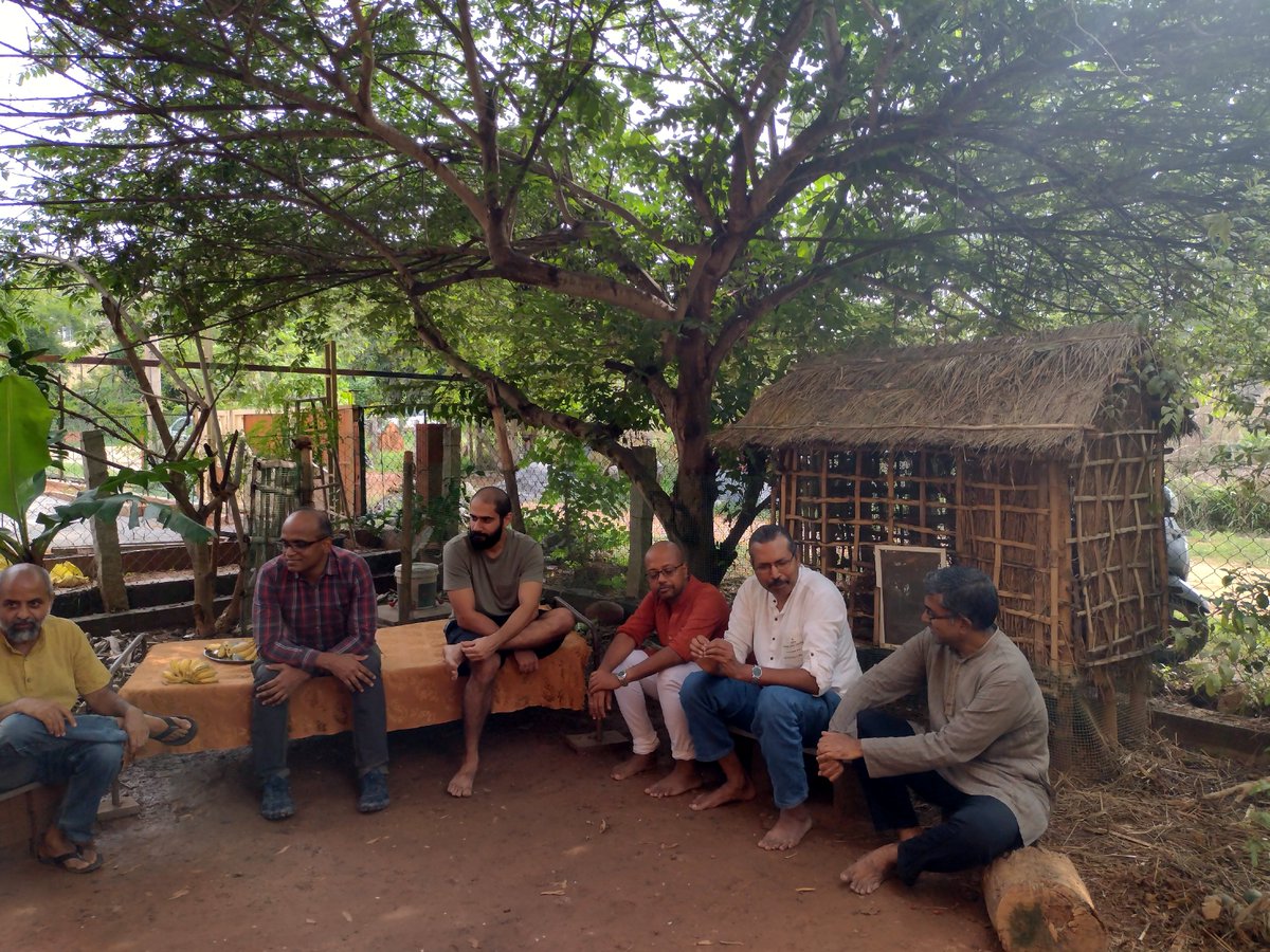 Our 5th year anniv meetup happened at Ranjan &amp; Reva's home (which is a lesson in living sustainably in itself!) The community that defines TVC is magical, and so was this gathering.