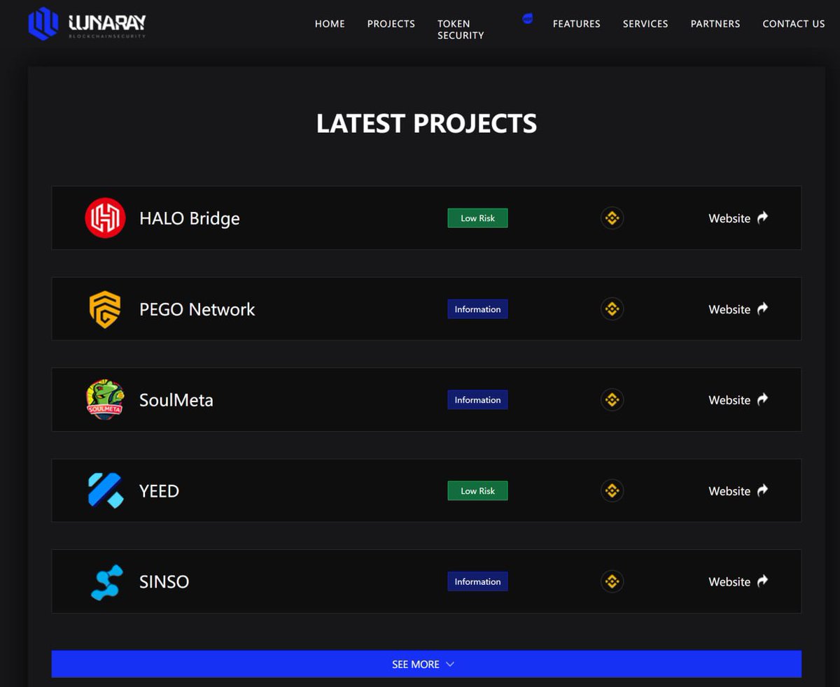 steymorgan1's tweet photo. #HALONetwork's HALO Bridge is one of the safest, fastest and more secured cross chain services audited by famous overseas security institution Lunaray.
https://t.co/3AnAsVqBqX
#HALOChain #DeFi #cryptocurrency #Lunaray https://t.co/j5oxCKrSNO