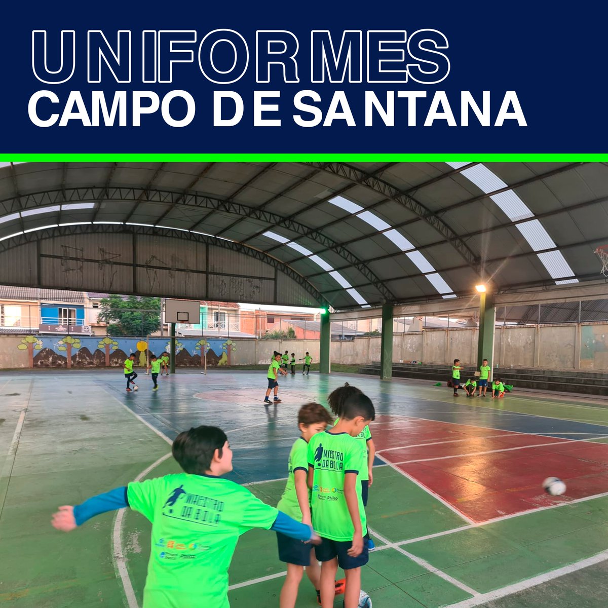 maestroprojeto's tweet photo. Os novos uniformes do Núcleo Campo de Santana chegaram e a criançada está feliz da vida! ⚽
Além das camisetas e calções, as crianças também receberam a mochila esportiva e a squeeze da Maestro!
Lei de Incentivo ao Esporte, https://t.co/In3UDt81Fk