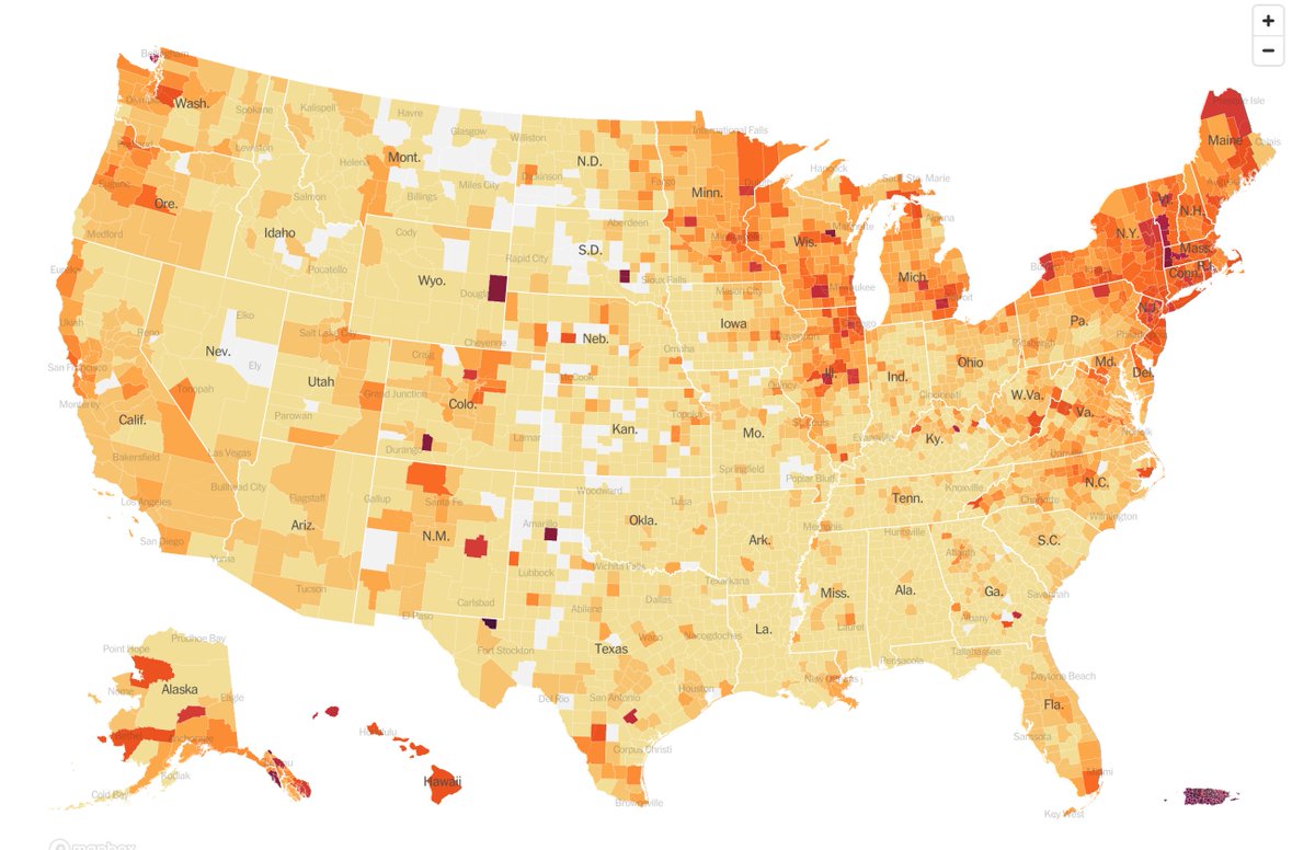 TTC_testing's tweet image. ❗️#COVID19 numbers are increasing throughout the country. Is your county in one of the hotspots? Take precautions! Testing and limiting the spread is still very important to keep our society #safe and #resilient. ➡️ Find out more here: nytimes.com/interactive/20…