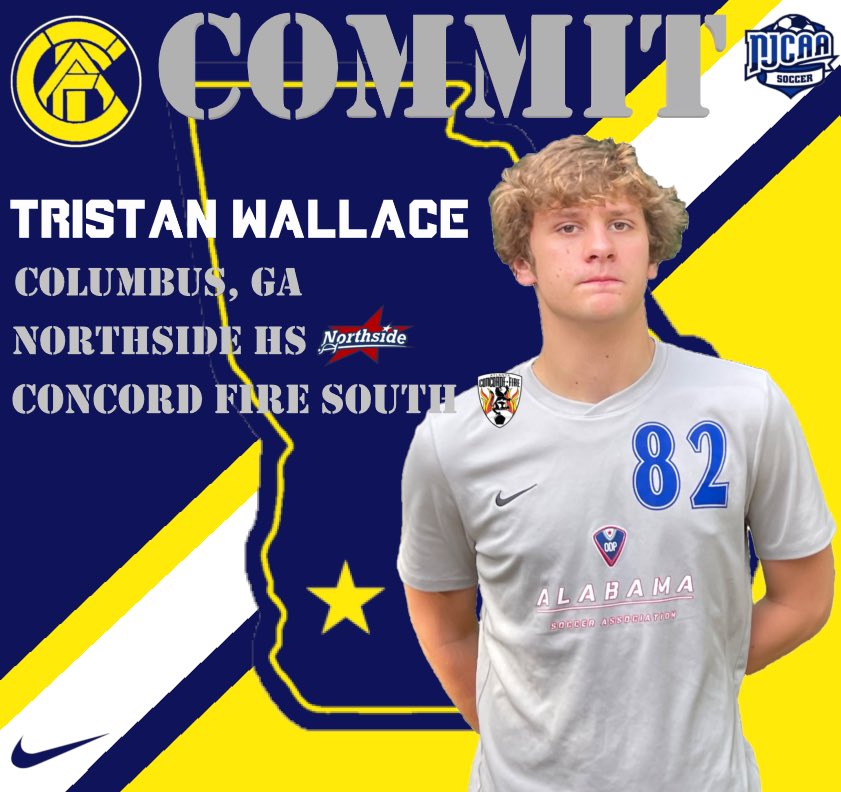 Very excited to announce our newest addition to the 2022 recruiting class, Tristan Wallace (Northside HS-GA/Concorde Fire South)! #Commit #ACFTMensSoccer <a href="/NJCAA_Soccer/">NJCAA Soccer</a>