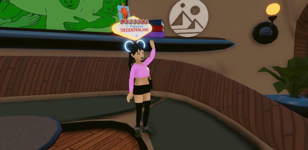 🗓️ #QxG30 Day 18
📍 Genesis Plaza

These blue mau5 years were given to me by <a href="/Whiffy_DCL/">whiffy.eth | 51603.eth</a> on the second day that we met. At the time, neither one of us knew this was going to be the start of such a long lasting friendship.