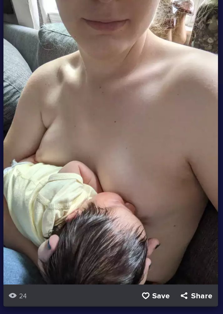 miss_teabaggins's tweet photo. This poor child. This is a experiment on a infant who can't consent. This is abuse for validation and it's disgusting. https://t.co/NEqZI0BmiW