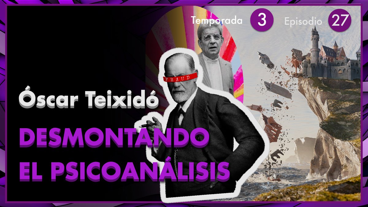 🎥 DESMONTANDO EL PSICOANÁLISIS

¿Es el psicoanálisis ciencia? ¿Psicología? ¿Filosofía? ¿Literatura?

<a href="/Oscar_Teix/">Óscar{T} sci-phi</a> - <a href="/PsicolibriDR/">psicolibrí {Diego}</a> y @mdaortega10 hablan acerca de todo esto y más.

¡¡AYUDADNOS con un RT para que llegue a todo el público posible!! 🥰

➡️ youtube.com/watch?v=NKebJT…