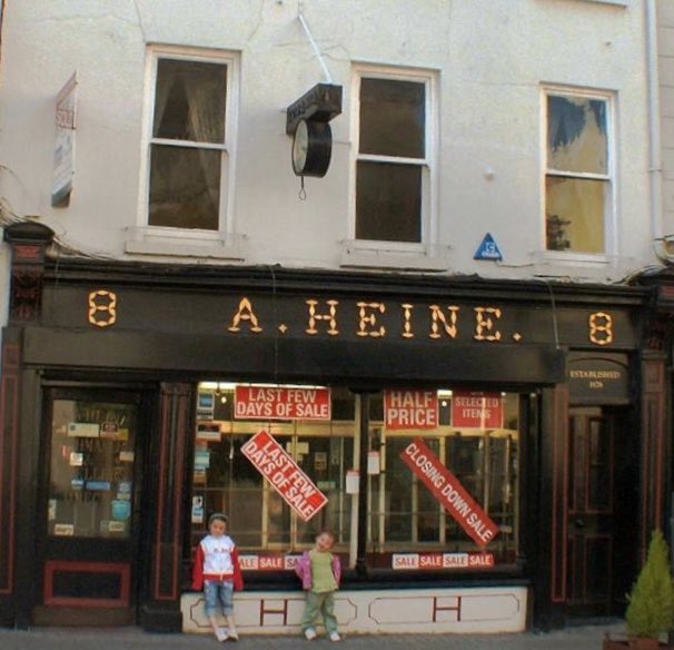 Got my first Omega watch there in Heine’s mid 70's. A fabulous shop #Waterford