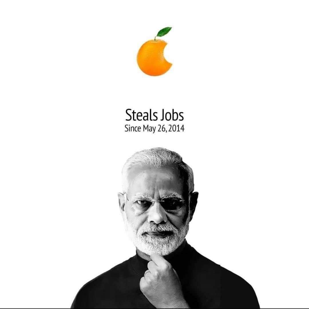 BeingIndain's tweet photo. Youths need jobs not Statue nor violence

#job #Unemployment #BJP #EconomicCrisis #bjphistory #modihistory #jobless https://t.co/6vTHAwaL46