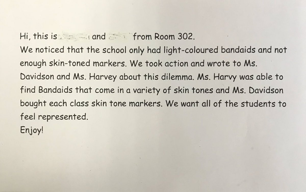 MariaHarveyTL1's tweet photo. Two grade 4 students took action ⁦@TDSB_AnnettePS⁩ ⁦⁦@TDSB_HPAS⁩ and distributed supplies to all classes. https://t.co/qxk0uFLUpr