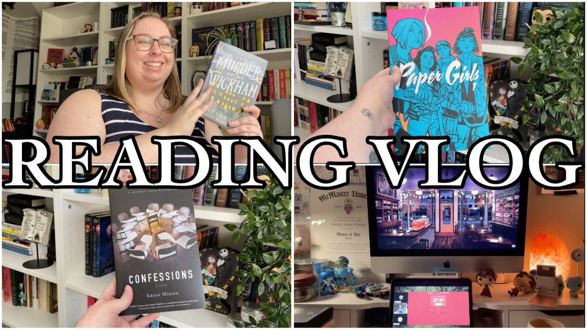 emmasbookshelve's tweet photo. ✨NEW VIDEO✨
Here is my first vlog for @asianreadathon , @DesertAThon & #maytheforcereadwithyou ! Enjoy!
https://t.co/QlXadKLLDW https://t.co/BbHS4dAmp4
