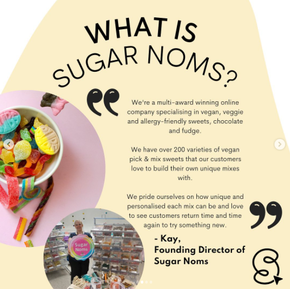 tryshophub's tweet photo. Another Small (and late) Business Saturday celebrating one of our ShopHub customers - https://t.co/kWNPNGAVcF 🍭🍫

Swipe left to read more about how SugarNoms started and some great tips from the founder - Kay! 🤩

Also check out their loyalty program!

 #SmallBiz #ecommerce https://t.co/vlot3d6qnb