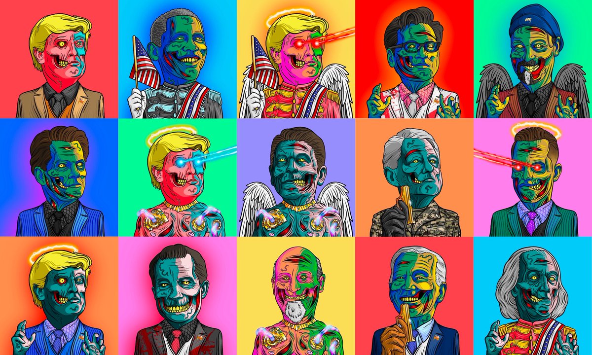 TheZombieNFT's tweet photo. The Zombie Collective 

Giving Real World Access to MAJOR fin-tech &amp; business influencers 🔥

#NFT Holders will get:
☑️ Admission to major conferences
☑️ Access to VIP dinners 
☑️ Zombie PFP
 
Join discord 4 whitelist! 🔗in bio
@jonnajarian @fundstrat @petenajarian @Scaramucci https://t.co/Ae5kC1A4Ta