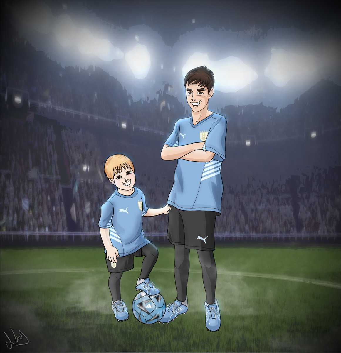 neowolffist's tweet photo. Ilustración a pedido con tematica de Football !

Enjoy! ⚽ https://t.co/6ZactSDSTP