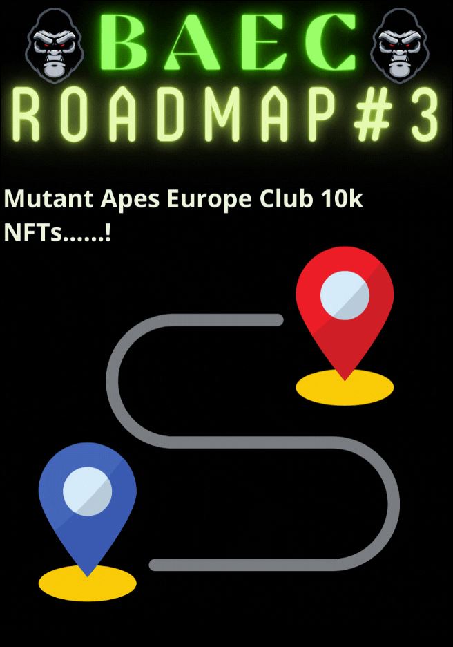 Crypto4me2's tweet photo. Not sure if you seen the RoadMap by @BoredApesEC 

1. Pre-Sales w/Revenue sharing
2. Air Drop Tokens to Hodlers Events in USA and Europe
3. Mutant Apes 🤯

Don't miss out. Get your #0xBAEC 🦧 at @opensea  https://t.co/YsPLmPtqpo

#NFTs #Web3 #Metaverse #MutantApe #EVENT https://t.co/JMUCLxbQtd