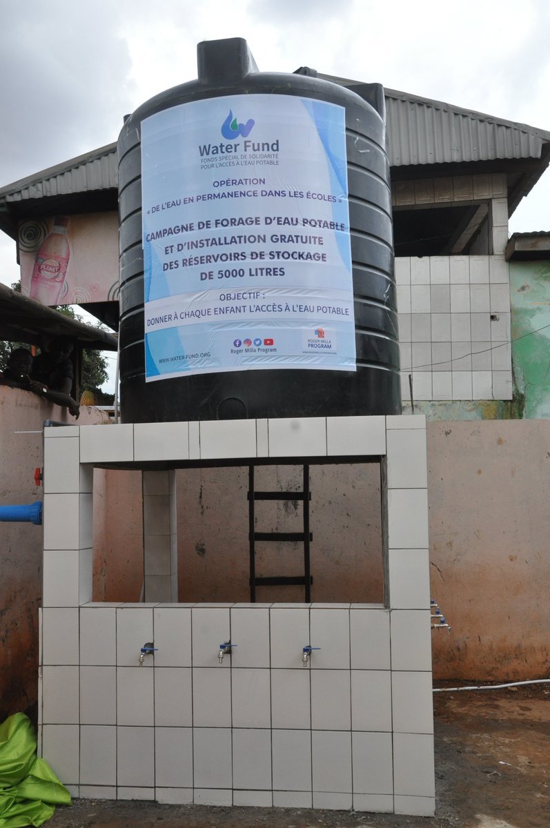 water_fund's tweet photo. LANCEMENT OFFICIEL DE L’OPÉRATION
« DE L’EAU EN PERMANENCE DANS LES ÉCOLES »
CAMPAGNE DE FORAGE D’EAU POTABLE ET D’INSTALLATION GRATUITE DES RÉSERVOIRS DE STOCKAGE DE 5000 LITRES #ong #water #ngo #disease #health  #santé https://t.co/VaW2ZAIOA9