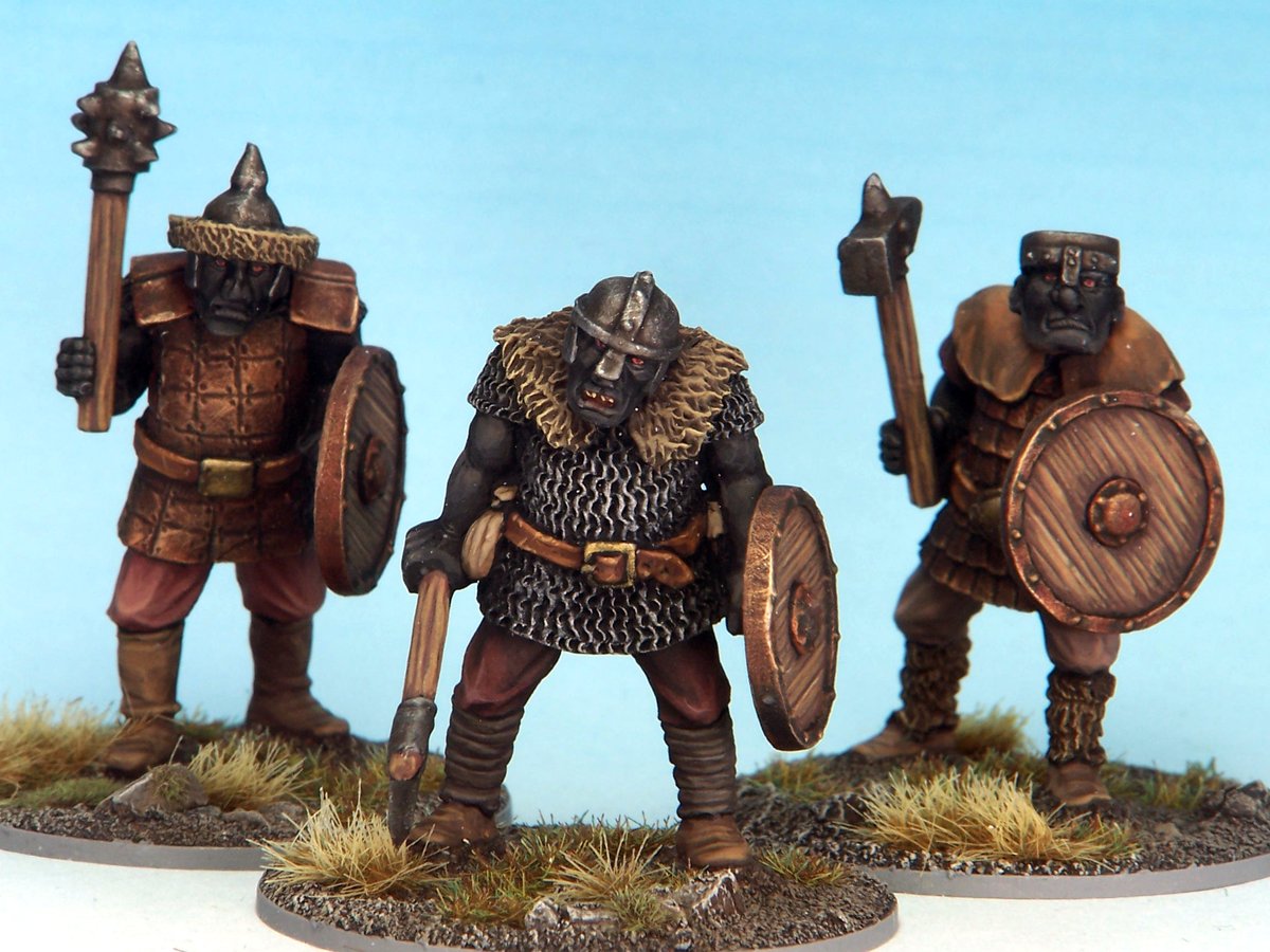 NorthStarFigs's tweet photo. The new Crusader Miniatures Ogres painted as Fire Giants for Frostgrave: Blood Legacy.
Book: https://t.co/HMdV3VYgcb
Ogres: https://t.co/X3YdxHJ8SU
#northstarfigs #frostgrave #ospreygames #oathmark #firegiants #wargaming https://t.co/CRSa8qAGSS