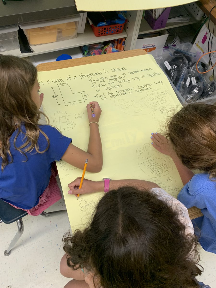 MsDiRico's tweet photo. THANK YOU @MathCoachNicole for introducing “Tabletop Discussions” to my class this afternoon. What an engaging way to really get students thinking! https://t.co/Yqx85lISLU