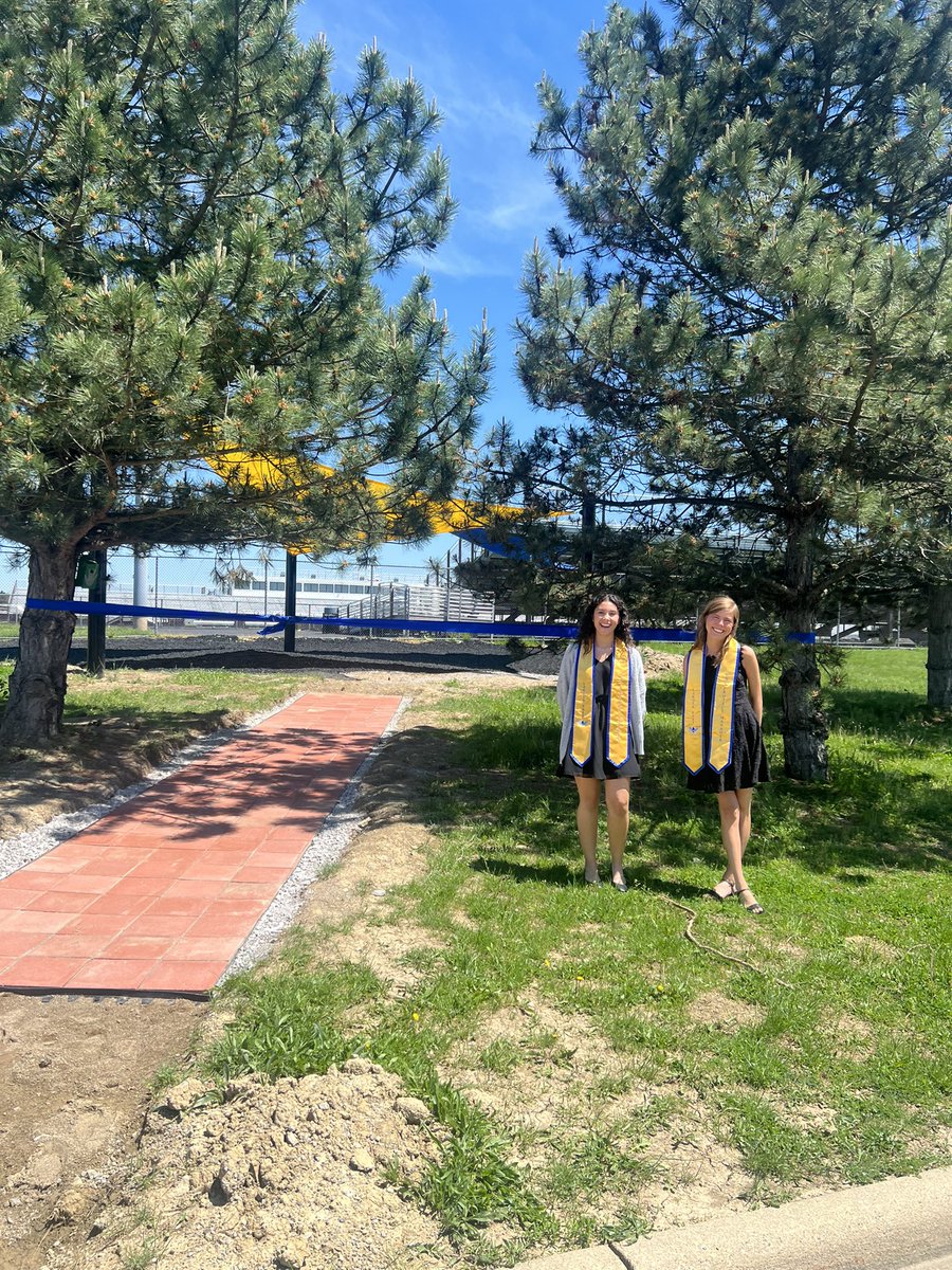 The official opening of the Judy Buckenmeyer EcoClassroom! After 2 years of fundraising and hard work, NHS gifted the classroom to East. Special thanks to East Principal <a href="/rburn10/">Rob Burnside</a> and Project Managers Tori Mackissic and Grace Johnston!