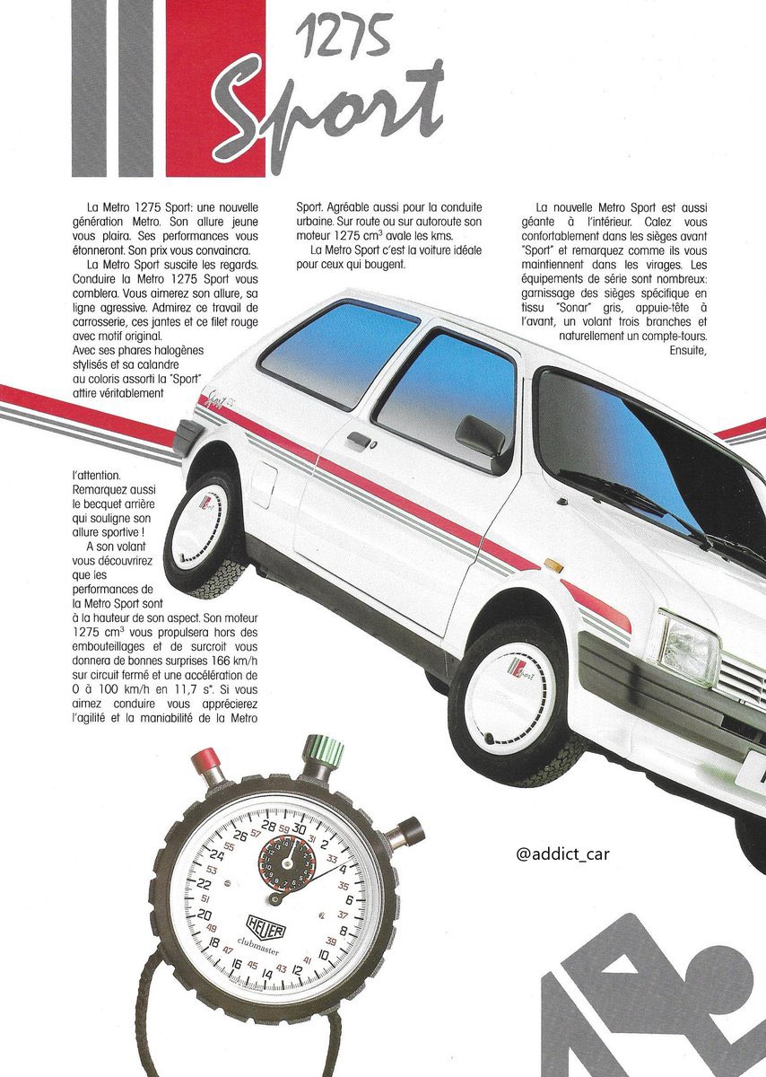 sladey76's tweet photo. @Love_the_80s_UK My parents had the 1275 sport.  I thought it was amazing as a kid. 😊 https://t.co/13o7XniJCI