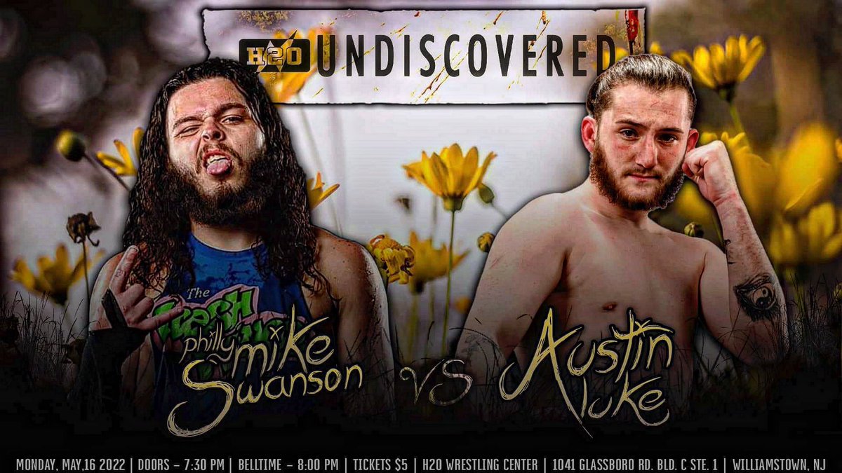 PhillySwanson's tweet photo. TONIGHT!
Doesn’t matter whether it’s rain or shine I’m showing up and making a statement.
This is the beginning of the next chapter,
@AustinLukeW ill see ya tonight 🤙🏻 #gamechanger #phillymike @H2OWRESTLING #H2O #H2OUndiscovered https://t.co/MDAytItj5n