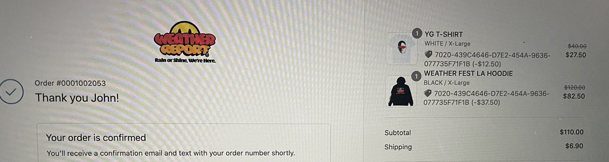 Scoop! That was pretty seemless @WeatheReportNFT