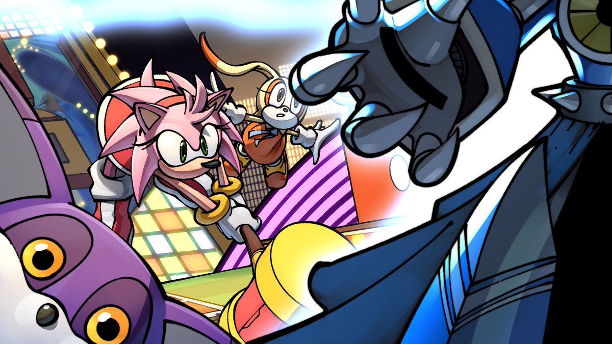 TigheSammy's tweet photo. Sonic Heroes 
#SonicTheHedgehog #Sonic https://t.co/HzsPVPTm00