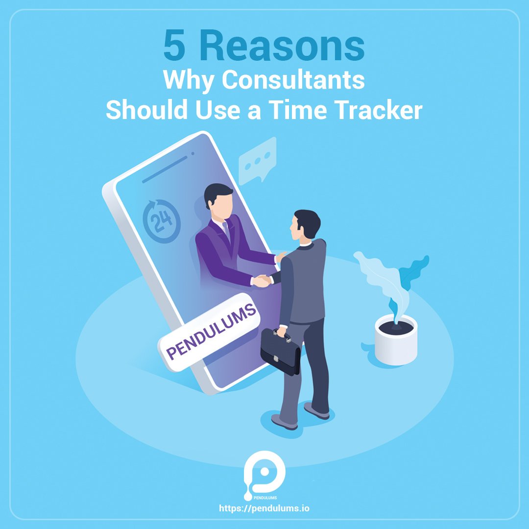 5 Reasons Why Consultants Should Use a Time Tracker
 blog.pendulums.io/index.php/2022…

If you like to use your time with planning, #Pendulums can help you.
It's completely free and available on desktop(#linux,#mac,#windows)

#Consultant #timemanagement #timetracker #Pendulums #opensource