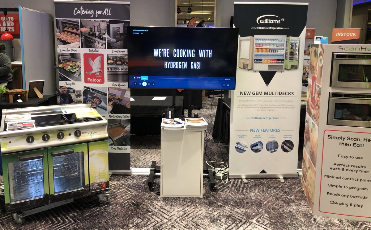 All set up &amp; ready for the start of @AssistConf in Glasgow tomorrow on the Falcon / <a href="/WilliamsRef/">Williams Refrigeration</a> stand! We’ve got time saving, energy saving &amp; carbon footprint decreasing solutions on stand. Come along &amp; see for yourself on stand 16!

#assistconf2022 #roadtorecovery