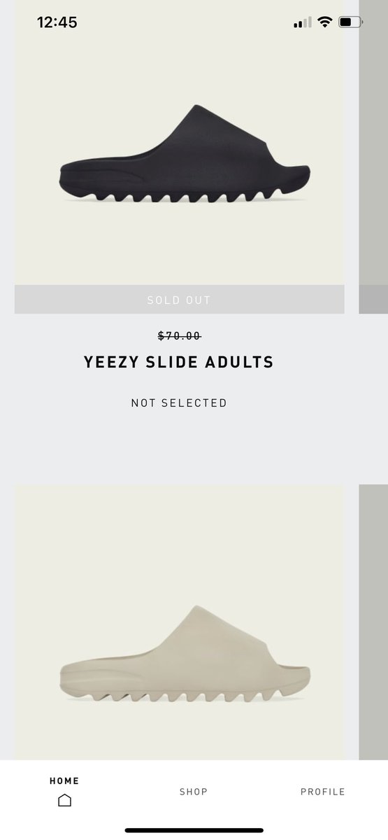 NativeSuperWmn's tweet photo. 0 for too damn many entries to count. My account, my mom’s account, my sister’s account, my nephews account have all entered for every @adidas Yeezy Slide draw and nada. @kanyewest and Adidas give no love to folks living on Indian reservations 😭 the struggle is real! https://t.co/mTlXLdBEYb
