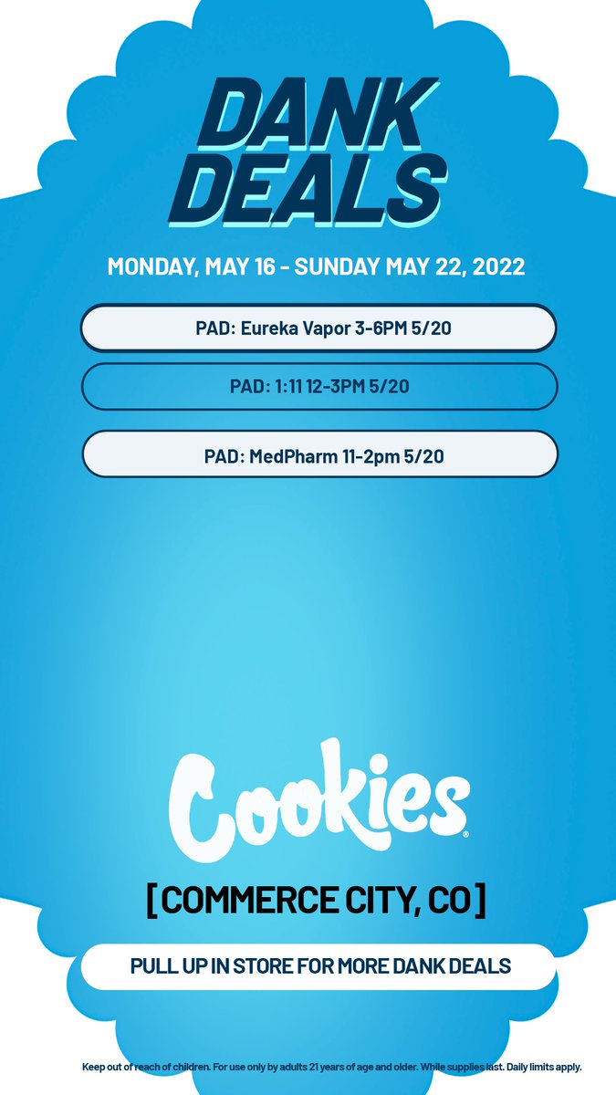 CookiesRetail's tweet image. Some PADs going down this week at our stores! @LemonnadeAnti @Cookiescommerce @BernersInMerced @CookiesFlamingo 🔥🌿