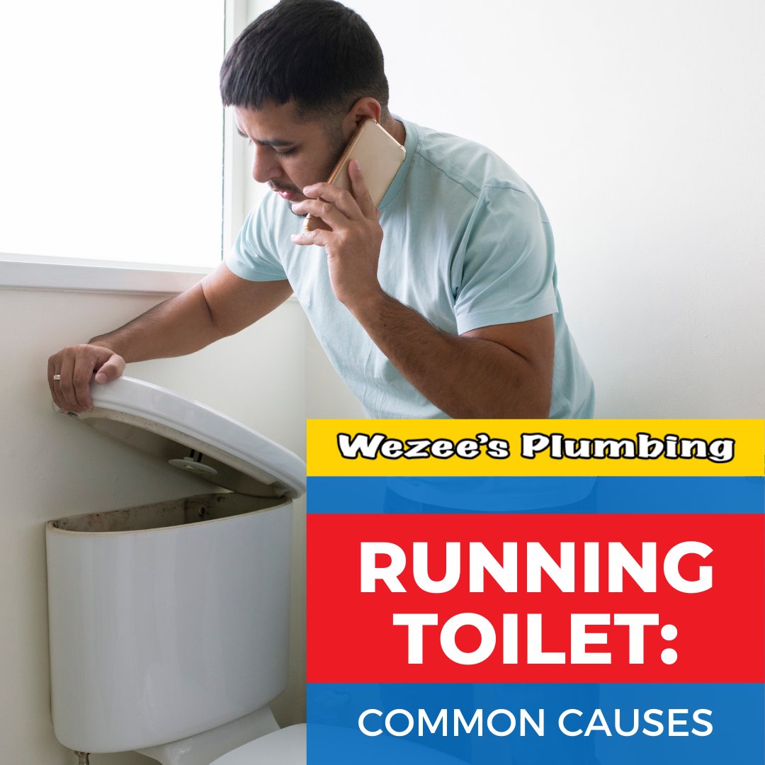 WezeesPlumbing's tweet photo. Toilets that keep running could be the result of one of the following issues:

It's time to modify the float height
The flapper needs to be replaced because it is leaking
The refill tube should be made shorter.

Follow the link to receive a quote!
https://t.co/oE790k1T0F https://t.co/pGwxoDKdAw