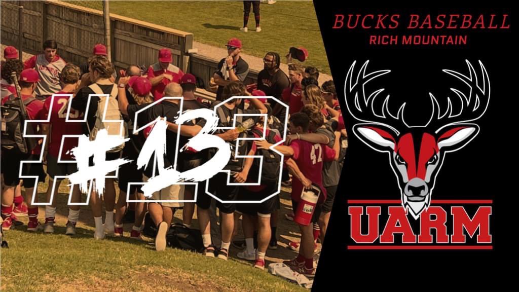 UARMBucks's tweet photo. In the final NJCAA DII Baseball Poll, @UARMBaseball finished as the 13th ranked team in the country!! #GoBucks https://t.co/Kc33sdCxxW