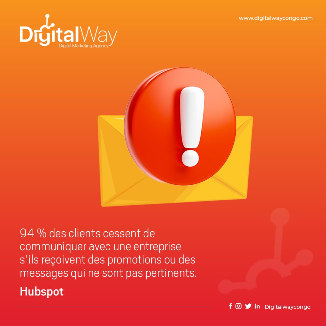 DigitalwayCongo's tweet image. #DigitalWay, partenaire digital pour votre croissance📈

Spécialisé dans l’accompagnement #digital axé sur les outils #inbound, notre objectif est de permettre à votre enteprise d’accroître ses résultats à travers une communication efficace avec la méthodologie inbound marketing.