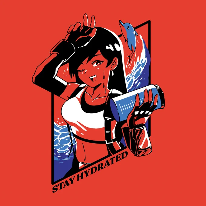 Got a new shirt design as part of The Yetee's Thirstyfest collection! All shirts will be up until 5/24. Get it here: ⭐️https://t.co/5BkcML5fj7⭐️ 
