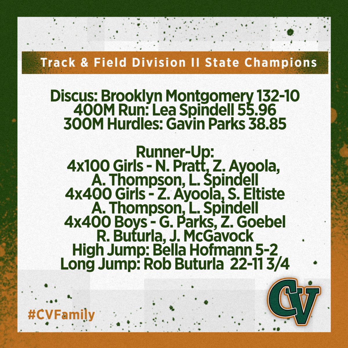 CVHS Updates tweet media