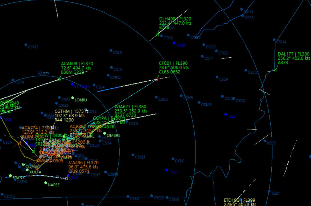 yulaviation's tweet image. #RCAF CC-144 #CFC01 East through #CZUL
#haveglass #avgeek #avgeeks #ADSB #planespotting #aviation #aviationdaily