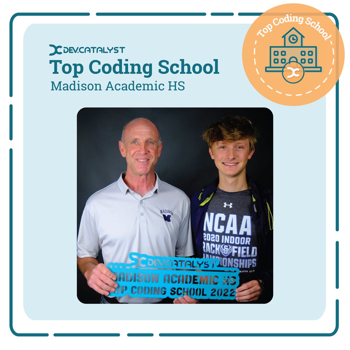 DevCatalyst_CO's tweet image. Congratulations @MadisonAcademic &amp;amp; @ChesterCoHigh 🎉 #devcatalyst