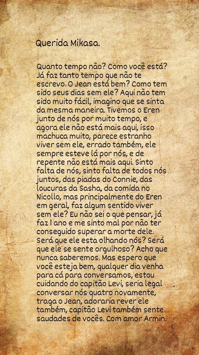arlertteam's tweet photo. ꧇🐚ִ𝆯 Carta para prova semanal da @GincanaAot_.

by: @bkawa_q https://t.co/h5J3ABGXY0