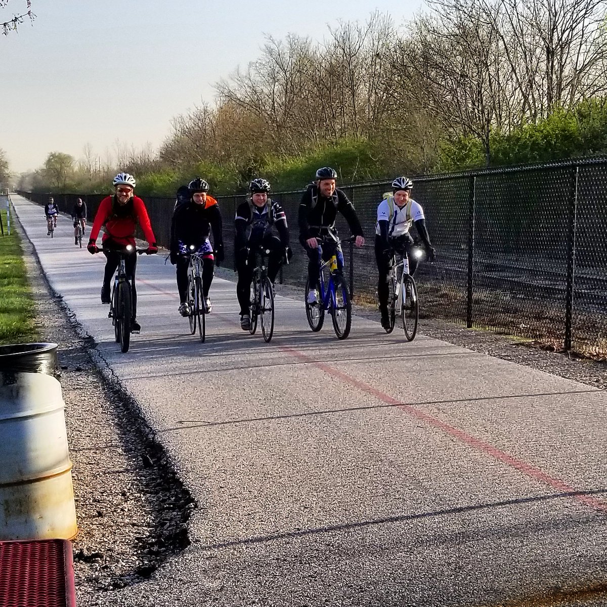 burkeindiana's tweet photo. Happy Bike to Work Day! Or as we like to say, the #Canoe2Work pre-party. https://t.co/wcGSmZUnO4