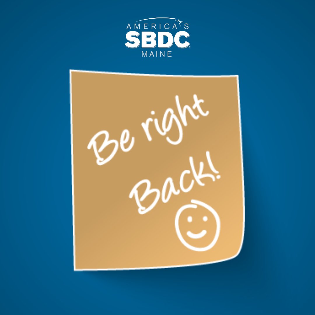 MaineSBDC's tweet photo. We'll be a bit delayed in our responses this week as the #MaineSBDC and the majority of our business advisors are coming together for the #BestNEPDEver! We'll be back in a few days with fresh ideas and new knowledge! #MaineSmallBusiness https://t.co/jbG5L7F9th