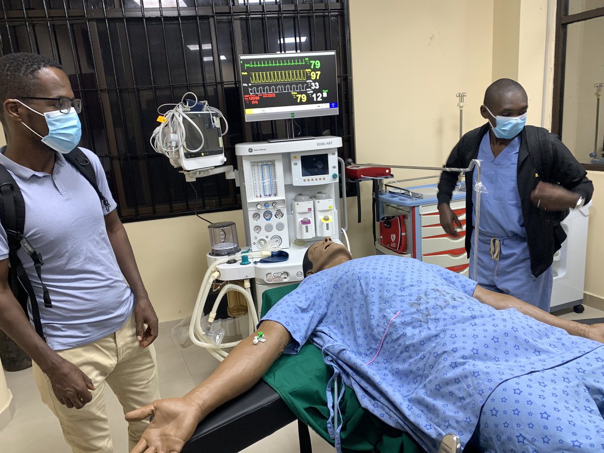 HanningtonSeggy's tweet photo. Finally we have commissioned the 3rd medical SimLab @MuhimbiliOrtho1 @muhimbiliuniver. Thanks again to @ELMAPhilanthro @GE_Foundation for funding such an impactful program. Kudos to @assistintl @ImPACT_Anes @VUMCglobalanes. #patientsafety #medsimulation https://t.co/ewKzILwu3q