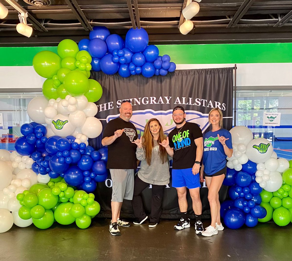 stingrayforsyth's tweet photo. It’s going to be gRAYt DAY 1️⃣ of TRYOUT WEEK ‼️ 🤩🤩🤩 We can’t wait to see ALL of our new and familiar faces tonight! Who’s ready to RAYS the standard with us in the 💙&amp;💚?!? 

#StingraysForsyth #thestingrayallstars #RAYSthestandard #oneofakind #theBESTkind #MOREthanagym https://t.co/Pa8GPUvIHq
