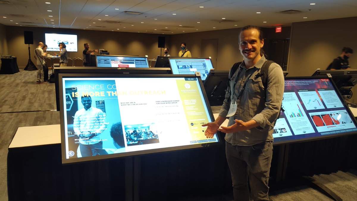 Explainables Communication (@xplainables) on Twitter photo Hey #abscicon2022 - check out our e-poster and talk to our own <a href="/dan_anger/">Daniel Angerhausen 👽</a> about how we can help you. As discussed this morning we can offer workshops in (project) communications, proposal writing, personal branding and many more topics that will help you to advance you careers. Hey #abscicon2022 - check out our e-poster and talk to our own <a href="/dan_anger/">Daniel Angerhausen 👽</a> about how we can help you. As discussed this morning we can offer workshops in (project) communications, proposal writing, personal branding and many more topics that will help you to advance you careers.