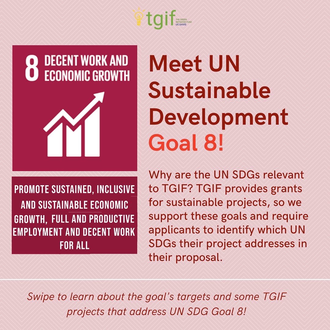 The Green Initiative Fund at UC Davis tweet media