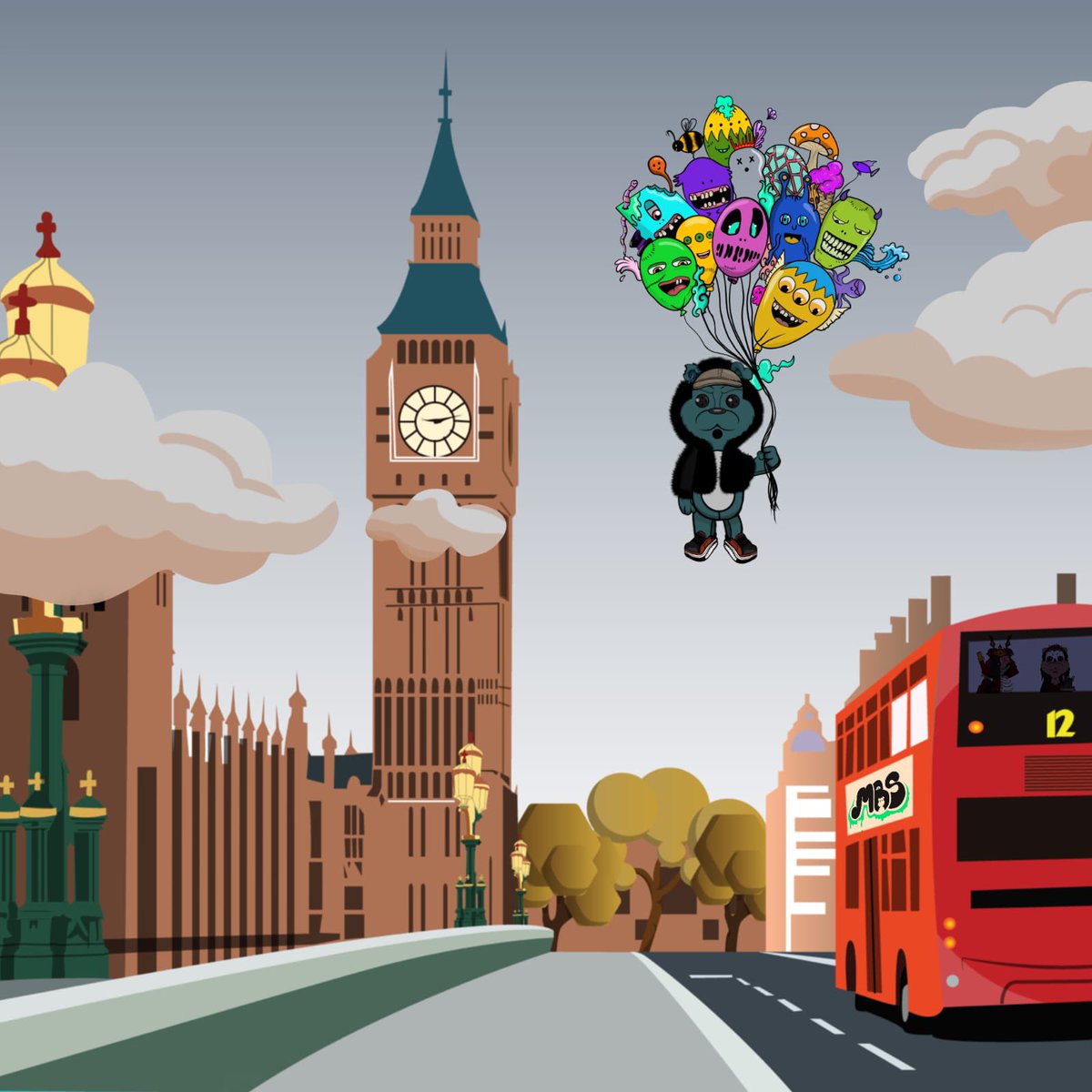 👀 Where’s Moody? 🐻 
Moody has arrived at the 1st destination, can you guess which city? 

Rules 📋
1️⃣Follower #twitter page
2️⃣Like and comment your answers

💎#Whitelist spots are given through our #Discord (link in bio)

#nftart #NFTs #NFTCommunity #NFTProjects #opensea