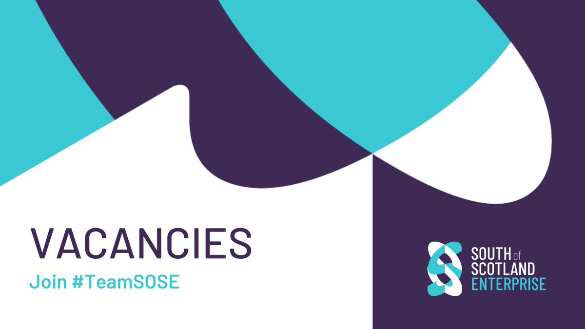 SoSEnterprise's tweet photo. Come and join #TeamSOSE

We are recruiting for; 
▪️ In-House Solicitor
▪️ Strategy Manager - Strategic Planning and Partnerships

Find out more and to apply: https://t.co/arVXMH87w4

#SouthofScotlandJobs #SuccessStartsHere https://t.co/DUndhptsY5