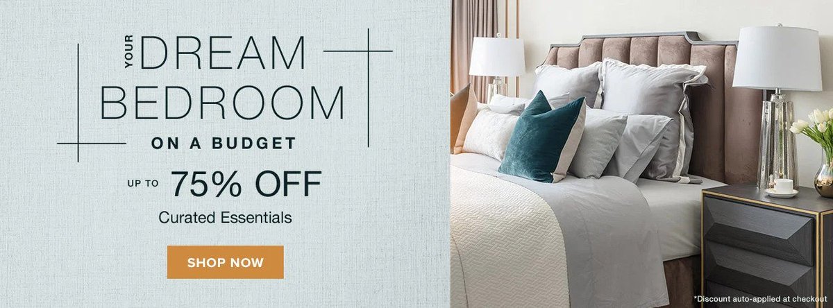 DotandBo's tweet photo. Your Dream Bedroom On A Budget: Up To 75% Off Curated Essentials. 🎊 Check it out and save 🏷️ https://t.co/WJTMdoutOM https://t.co/ovCBqsbUyI